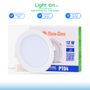 Đèn LED Panel Tròn Rạng Đông 135/12W PT04.V2