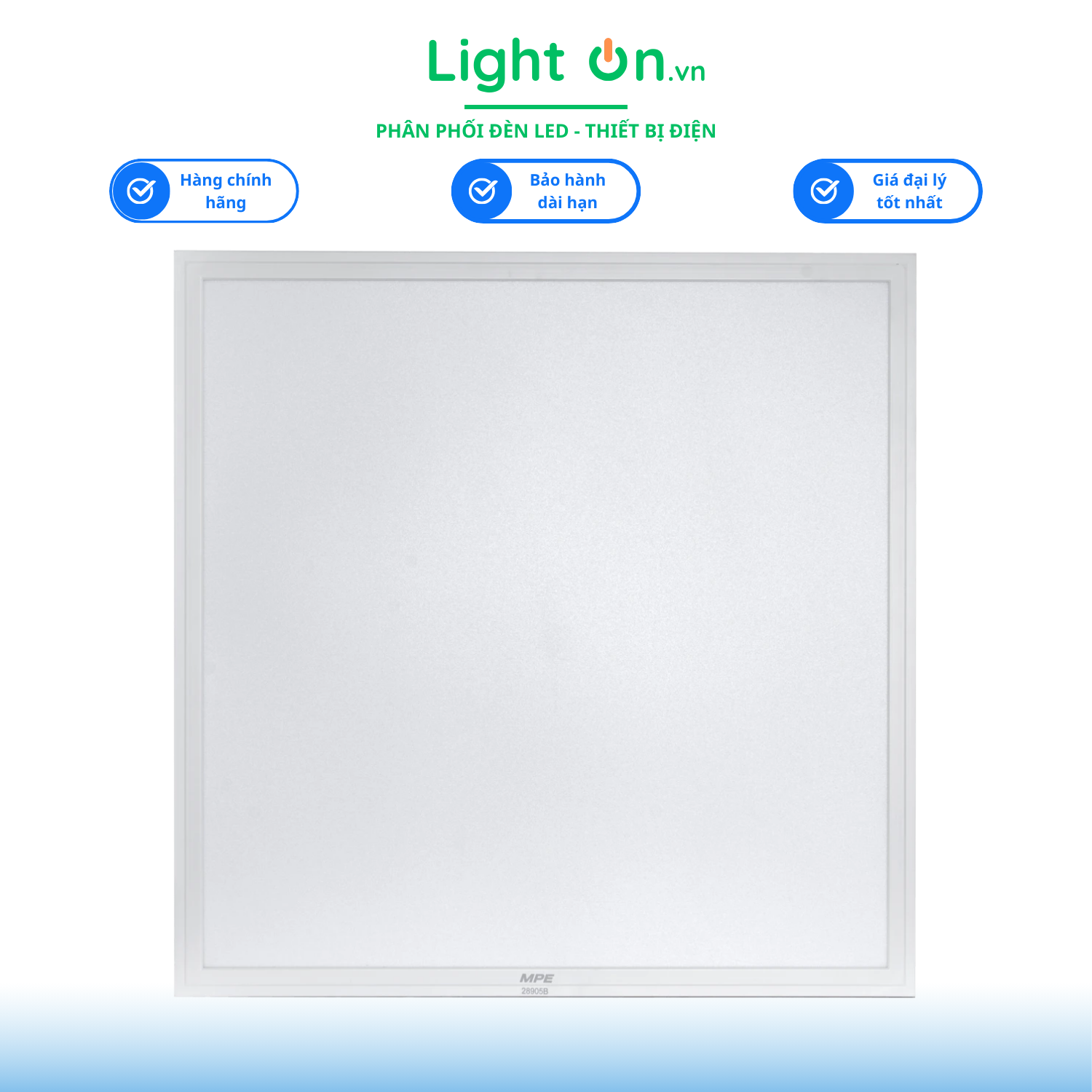 https://lighton.vn/cua-hang/den-led/den-am-tran/den-led-tam-lon-60x60-40w-mpe/ Đèn LED tấm 60x60 40W MPE ánh sáng trắng