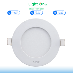 den-led-panel-am-tran-nhom-mat-tron-6w-mpe-rpl-chinh-hang