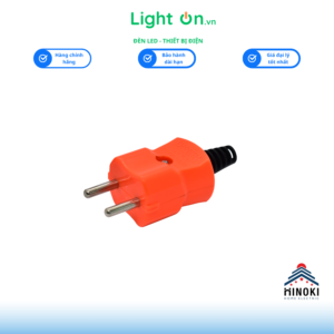 Phích chịu tải chân đồng mạ niken Hinoki